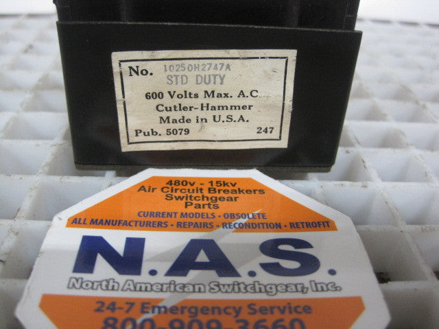 10250H2747A ~ Cutler Hammer Push Button Stop Start ~ PN: 10250H2747A