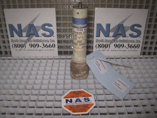 Westinghouse BA-200 Fuse Refill PN: 117D123A11