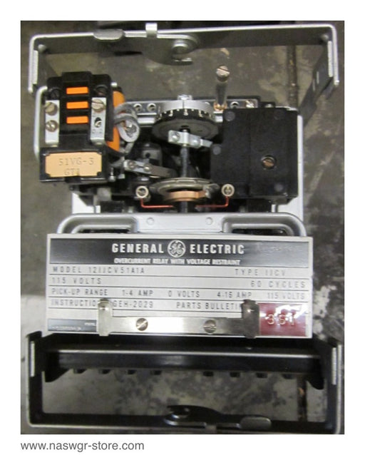 12IJCV51A1A ~ GE 12IJCV51A1A  Overcurrent Relay with Voltage Restraint