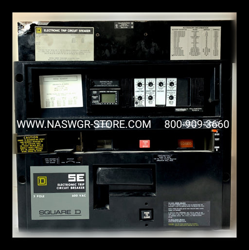 Square D SED36800LSG Circuit Breaker (M/O,D/O) - 800 Amp