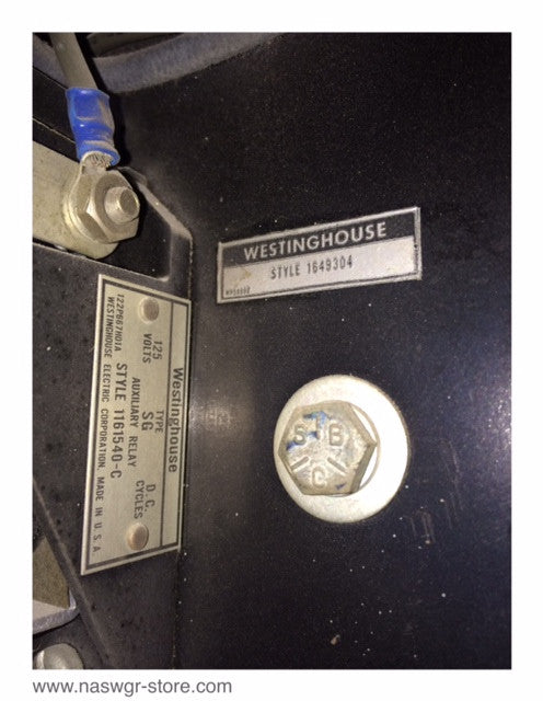 Westinghouse 15825K1DMN Life Line Contactor