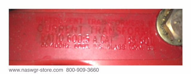 185601 ~ Instrument Transformers 185601 Current Transformer