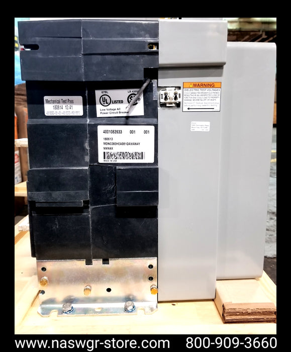 Eaton Magnum DS MDNC08 Circuit Breaker (E/O,B/I) - 800 Amp - Unused