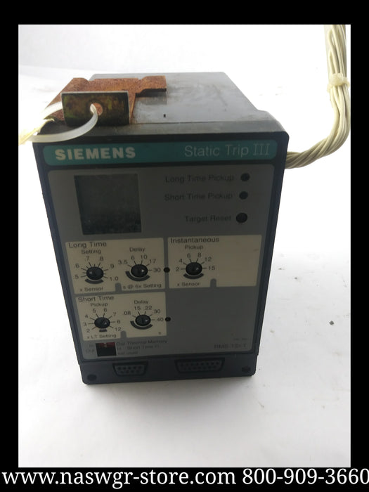 Siemens RMS-TSI-T Static Trip III Relay LS Function