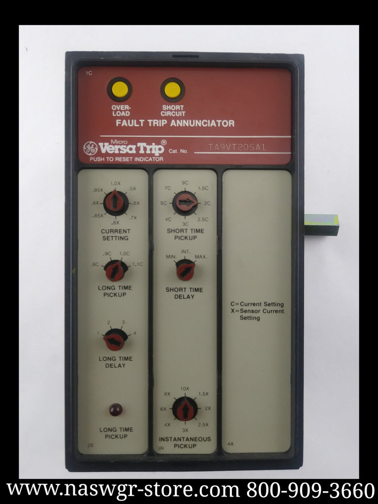 General Electric TA9VT20SA1 MicroVersaTrip Trip Unit