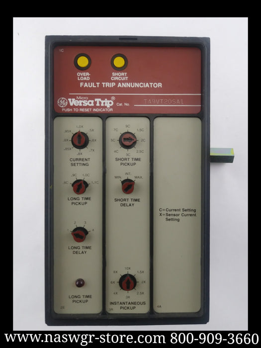 General Electric TA9VT20SA1 MicroVersaTrip Trip Unit