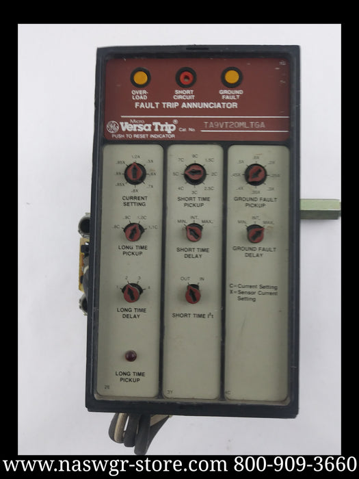 General Electric TA9VT20MLTGA VersaTrip Trip Unit