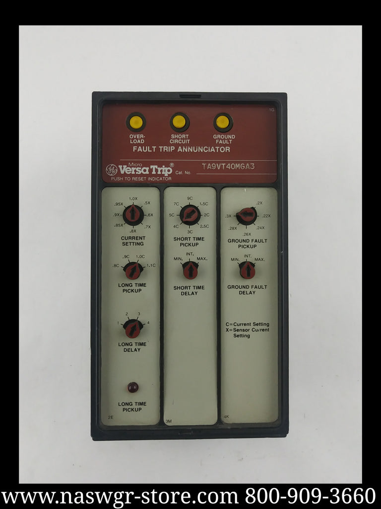 GE TA9VT40MGA3 Micro Versa Trip Solid State Device