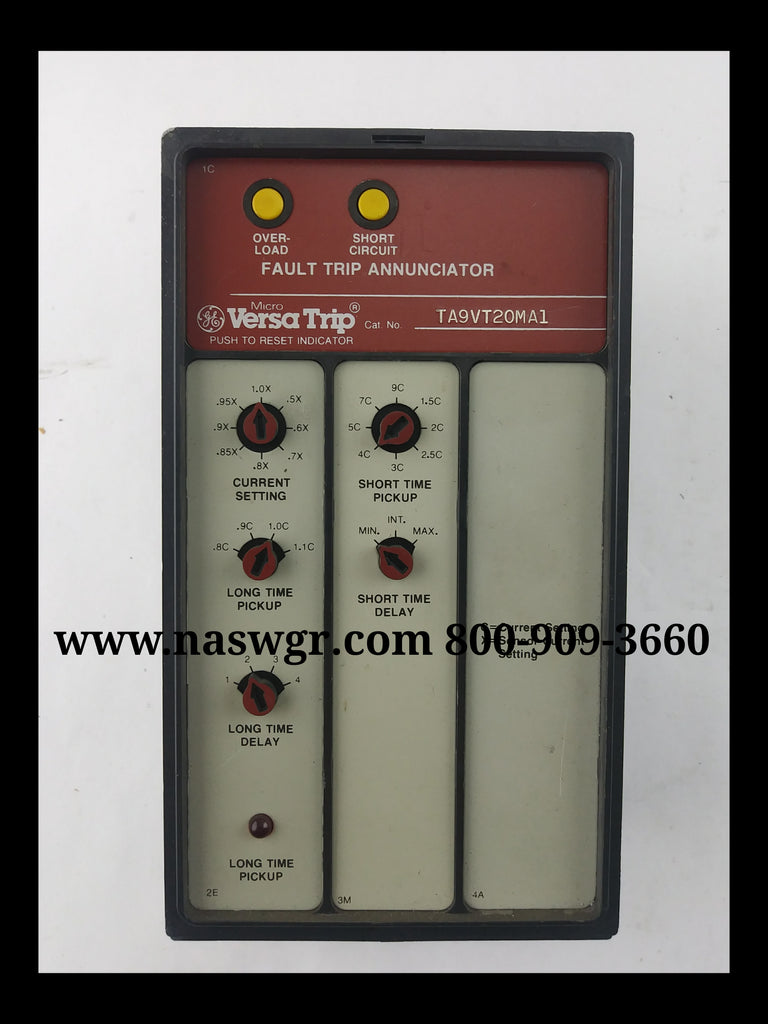 General Electric TA9VT20MA1 VersaTrip Unit Solid State Device
