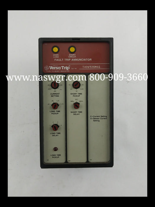 General Electric Micro Versa Trip TA9VT20MA1 Solid State Device
