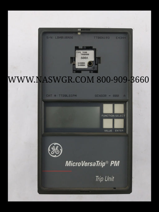 General Electric MicroVersaTrip Trip Unit