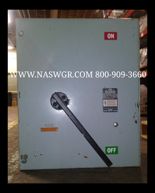 Siemens VF357BL Panel Board Switch