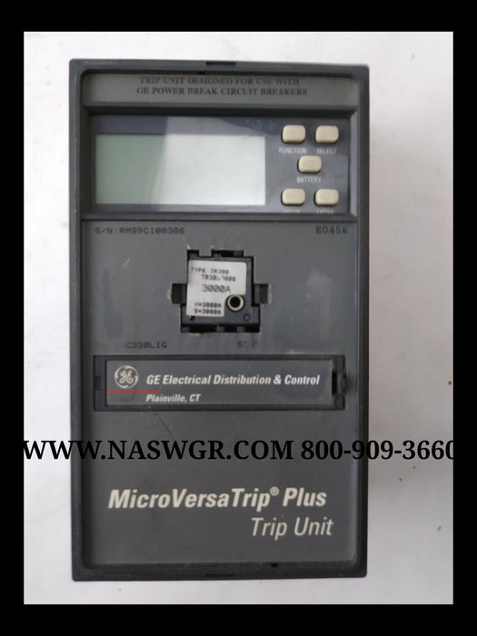 General Electric C330LIG MicroVersaTrip Plus Trip Unit