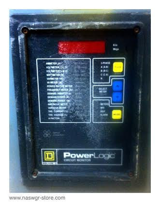 CM-2250 ~ Square D Power Logic CM-2250 Circuit Monitor ~ 264 VDC