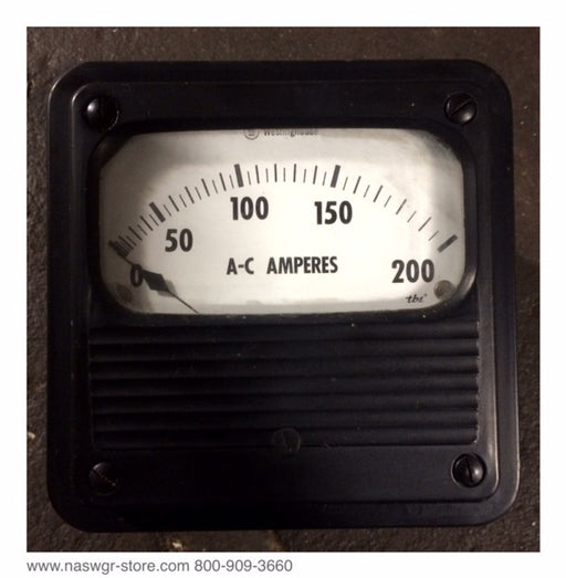 291B499A21 ~ Westinghouse 291B499A21 A-C Amperes Meter