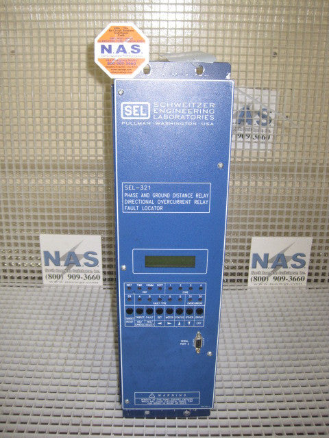 Schweitzer Engineering Laboratories SEL-321 Phase & Ground Distance / Directional Overcurrent / Fault Locator Relay