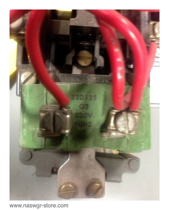 360S507AA00 , GE 360S507AA00 Control Automatic Transfer Panel , Rated Amps: 100 , GE Machine Tool Relay:  22D135 , G3 , 230V ,60Hz , PN: CR2810A14AH , Contactors: 55-501336G003 , Series A , 230-240V , 60 Hz , 220V , 50Hz , PN: 360S507AA00