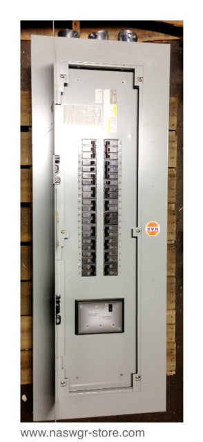 AQF3422SBX , AB55B , GE AQF3422SBX A Series Panelboard , NEMA 1 Enclosure , Box: AB55B , NO: AXB7T6 , 225 Amp , 208Y/120 Volts , 3 Phase , 4 Wire , PN:AQF3422SBX