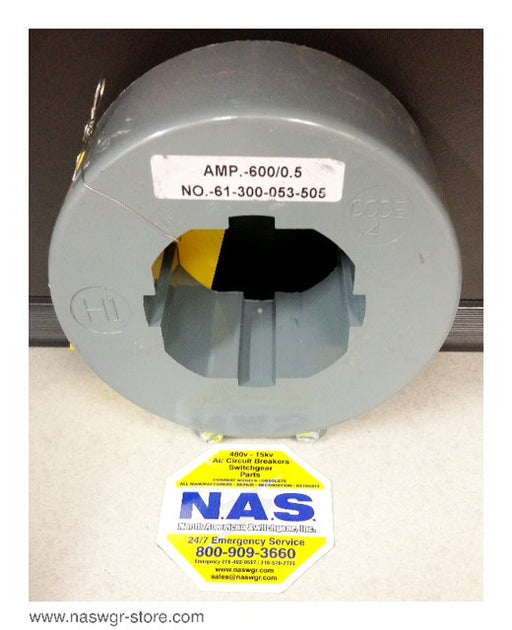Siemens 51-300-053-505 Static Trip III Current Transformer ~ 600:0.5 Amp