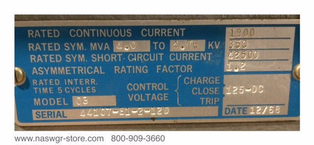 ITE 5HK350 Circuit Breaker (E/O,D/O) - 1200 Amp