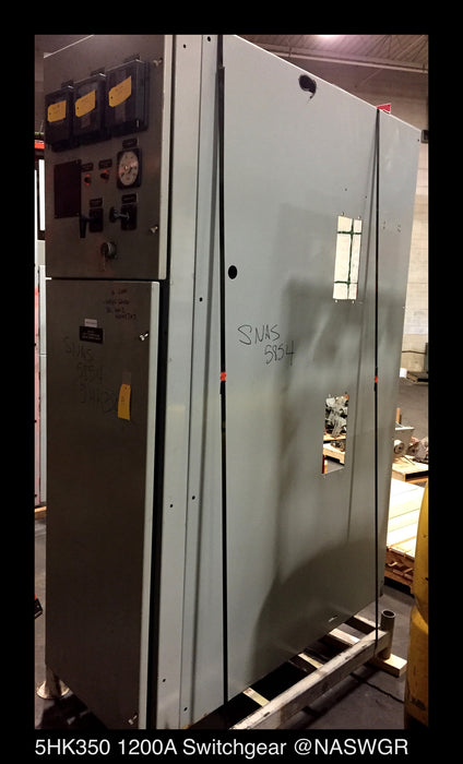 1200 Amp 5HK350 Switchgear ~ ITE 5HK350 1200 Amp Switchgear Cubicle