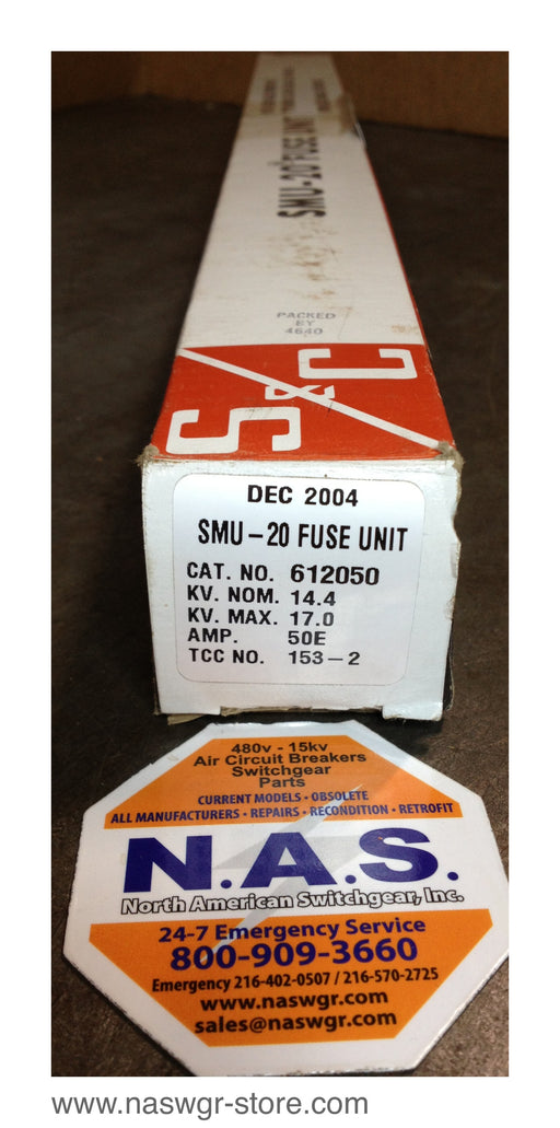 Unused S&C 612050 Fuse