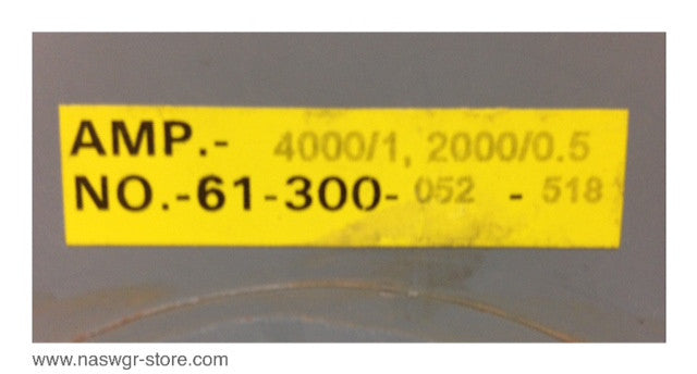 61-300-052-518 ~ Siemens 61-300-052-518 Static Trip III CT