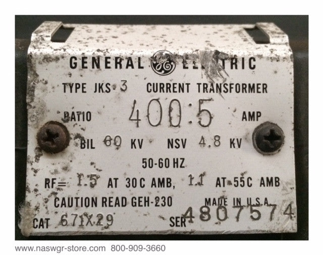 671X29 ~ GE 671X29 Current Transformer ~ JKS3