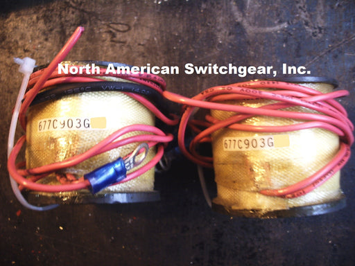 677C903G01; Westinghouse DHP 48VDC trip coil