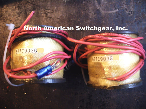 677C903G02; Westinghouse DHP 125DC trip coil