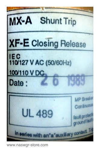 685654 ~ Merlin Gerin / Schneider Electric 685654 MX-A Shunt Trip XF-E Open/Close Coil