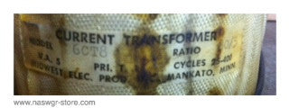 6CT8 , Current Transformer  , Ratio: 80/5 , Cycles 25-400 , Model: 6CT8