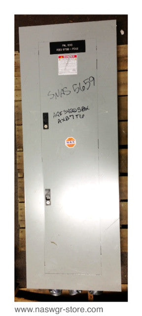 AQF3422SBX , AB55B , GE AQF3422SBX A Series Panelboard , NEMA 1 Enclosure , Box: AB55B , NO: AXB7T6 , 225 Amp , 208Y/120 Volts , 3 Phase , 4 Wire , PN:AQF3422SBX