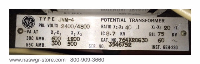 764X20G30 ~ GE 764X20G30 Potential Transformer