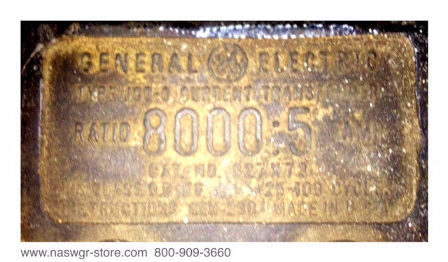 827X73 ~ GE 827X73 Current Transformer ~ Ratio: 8000:5