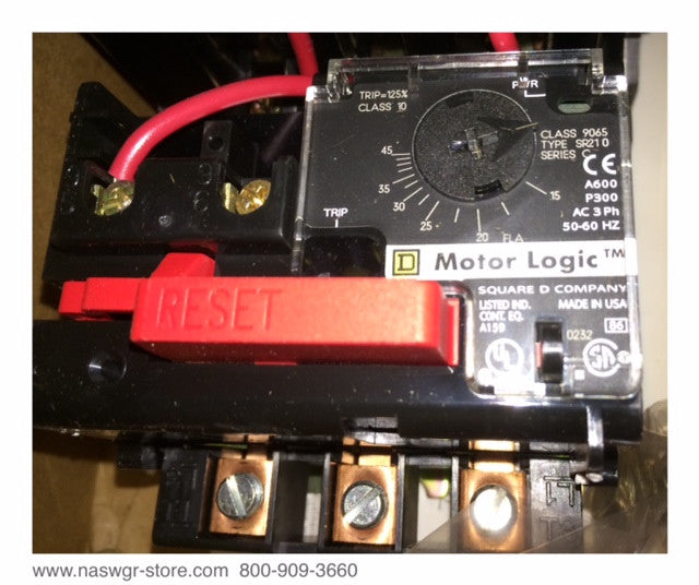 Square D 8536SDO1H10S Size 2 Starter