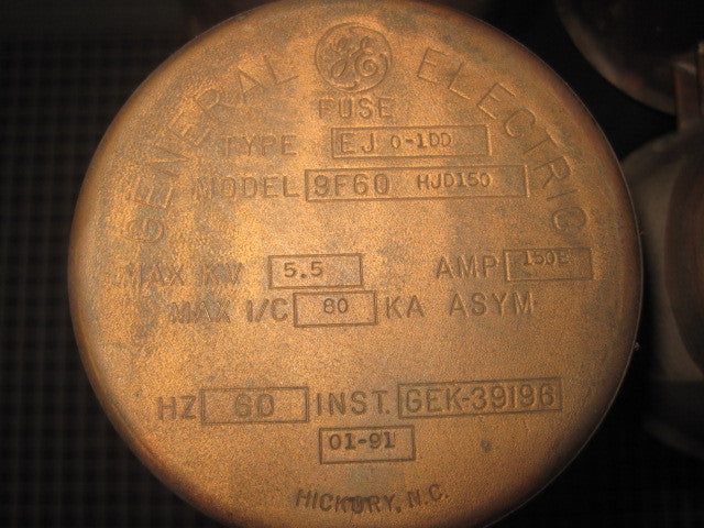 GE EJO-1DD 9F60HJD150 Fuse 150 amp