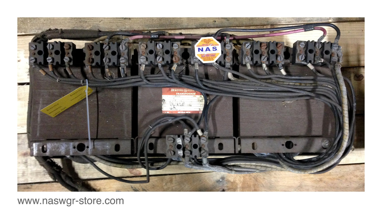 9T24Y2018 , GE 9T24Y2018 Transformer , 60 Cycle , 17.5 KVA , 2300 Volts , INST: 9T24Y2018 DA , Serial: WY , Temp. Rise C 115 , Approx. % IMP. 3.0 , PN 9T24Y2018