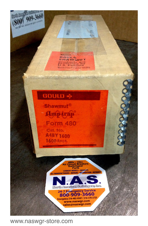 Gould Shawmut A4BY1600 Fuses - 1600 amp Unused Surplus
