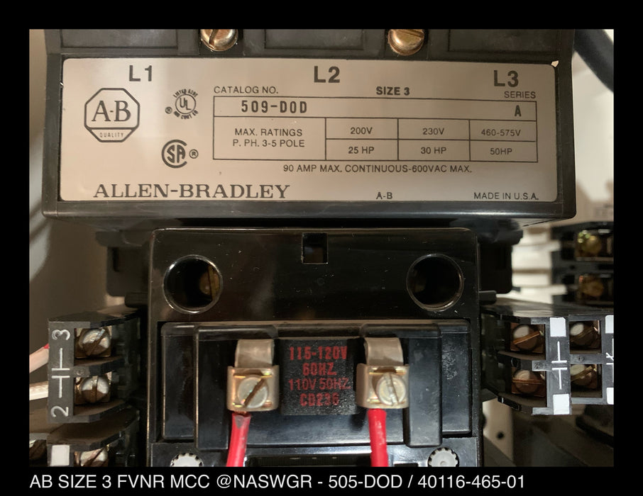 Allen Bradley 2100 Series Size 3 FVNR 32