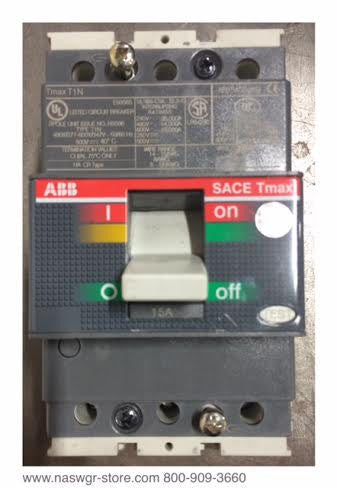 ABB Tmax T1N Molded Case Circuit Breaker ~ 15 Amp