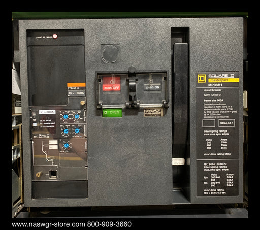 Square D Masterpact MP08H1 Circuit Breaker (E/O,D/O) - 800 Amp