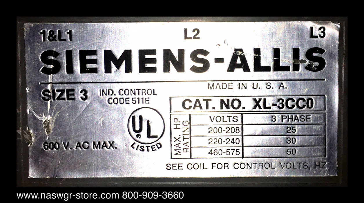 MARQ 21 ~ 30" Siemens-Allis MARQ 21 Size 3 Fusible Combination Feeder Bucket