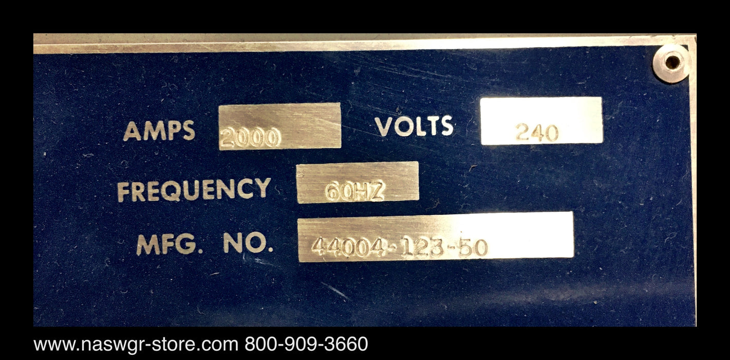 Square D BLO32200 Bolt-Loc Switch ~ 2000 Amps