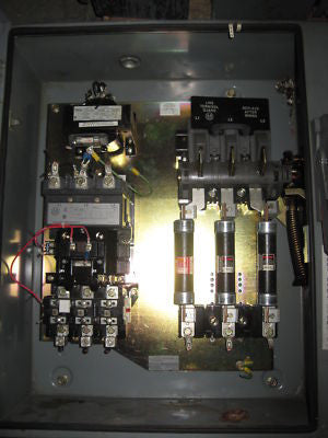 Allen Bradley Size 3 Fusible Combo Starter 


