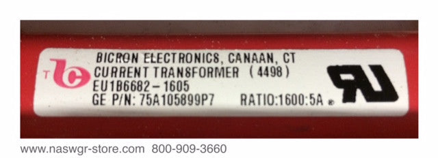 75A105899P7 ~ Bicron Electronics 75A105899P7 Current Transformer ~ 1600:5A