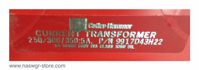 9917D43H22 , Cutler Hammer 9917D43H22 Current Transformer