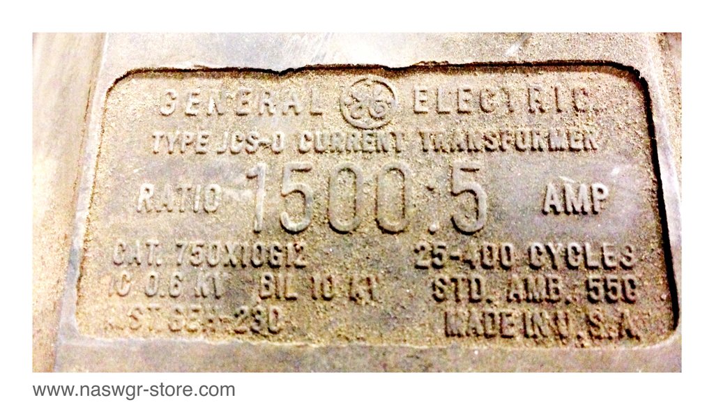 GE 750X10G12 JCS-0 Current Transformer