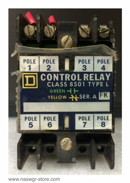 L0-40 ~ Square D L0-40 Control Relay ~ Class 8501