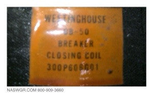 300P606G01 ~ Westinghouse 300P606G01 DB-50 Close Coil